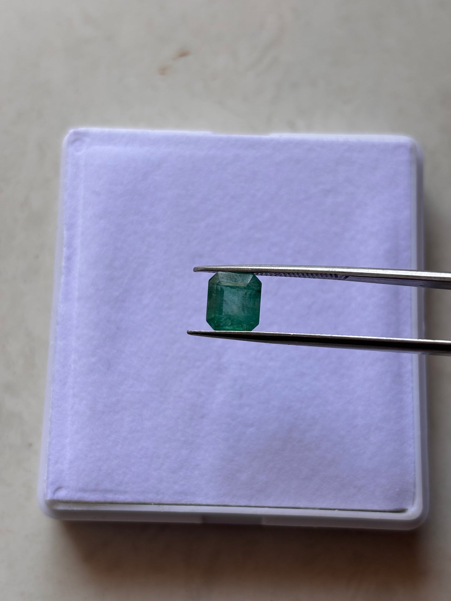 Natural AAA Emerald Square Shape 3.3 Ct (8x8) Gemstone