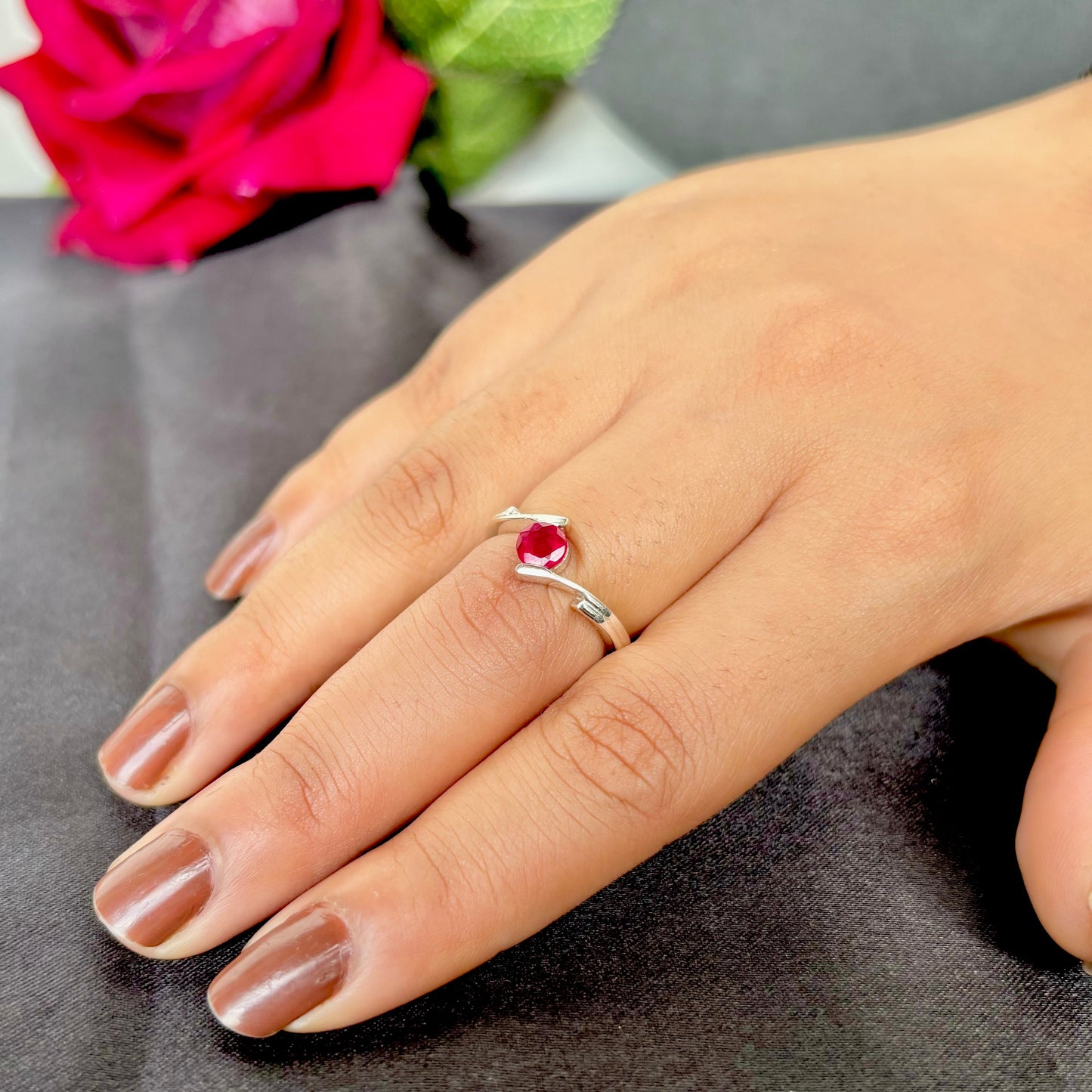 Heart of Fire: The Natural Ruby Ring