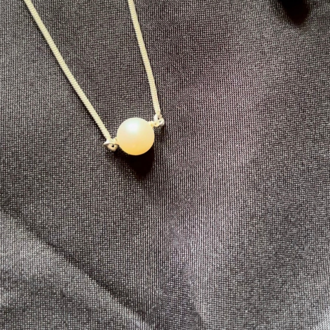 925 Pure Silver Natural Pearl Pendant Necklace