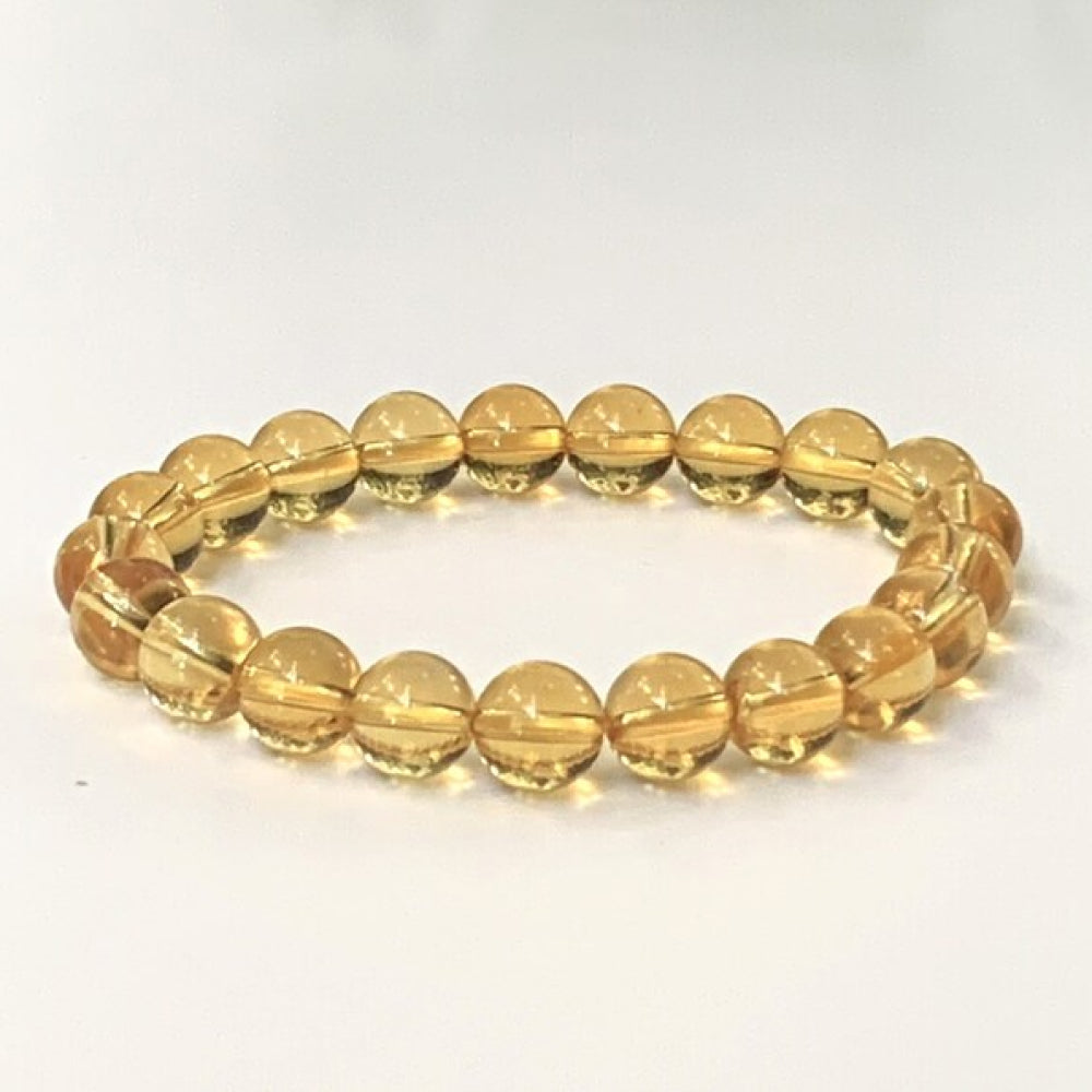 Natural Citrine Stretch Bracelet