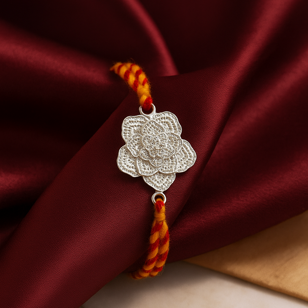 Silver decorative pendant