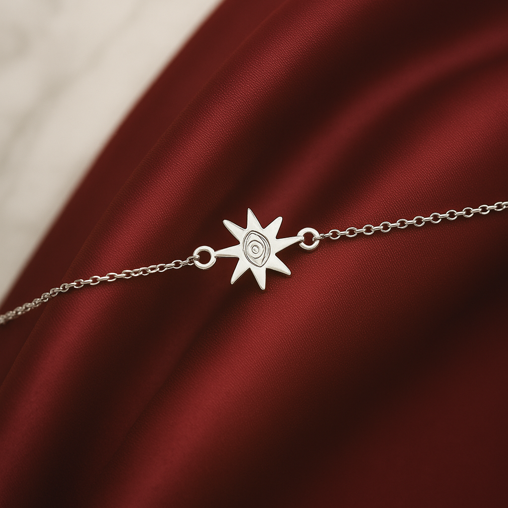 Silver Rakhi Bracelet