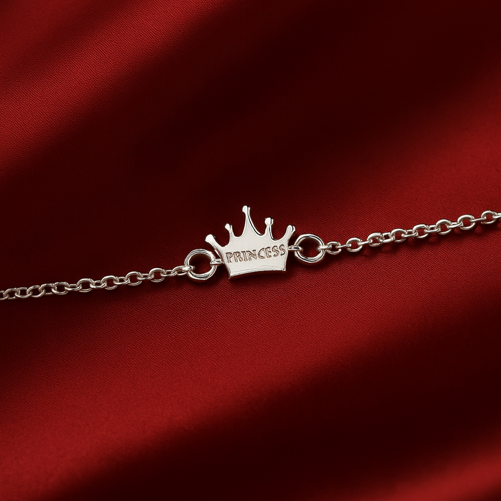 Silver Rakhi Bracelet