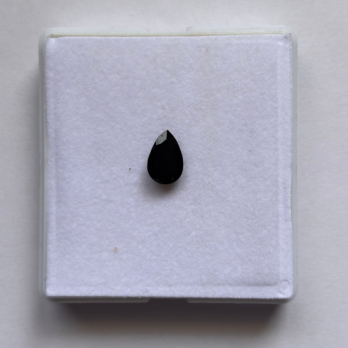 Natural Black Pear Cut 2.75 Ct Tourmaline (Certified)