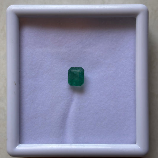 Natural AAA Emerald Square Shape 3.3 Ct (8x8) Gemstone