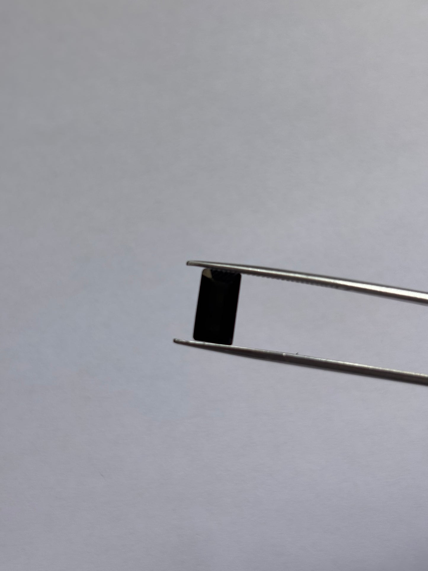 Natural Black Emerald Cut 3.20 Ct Tourmaline (Certified)