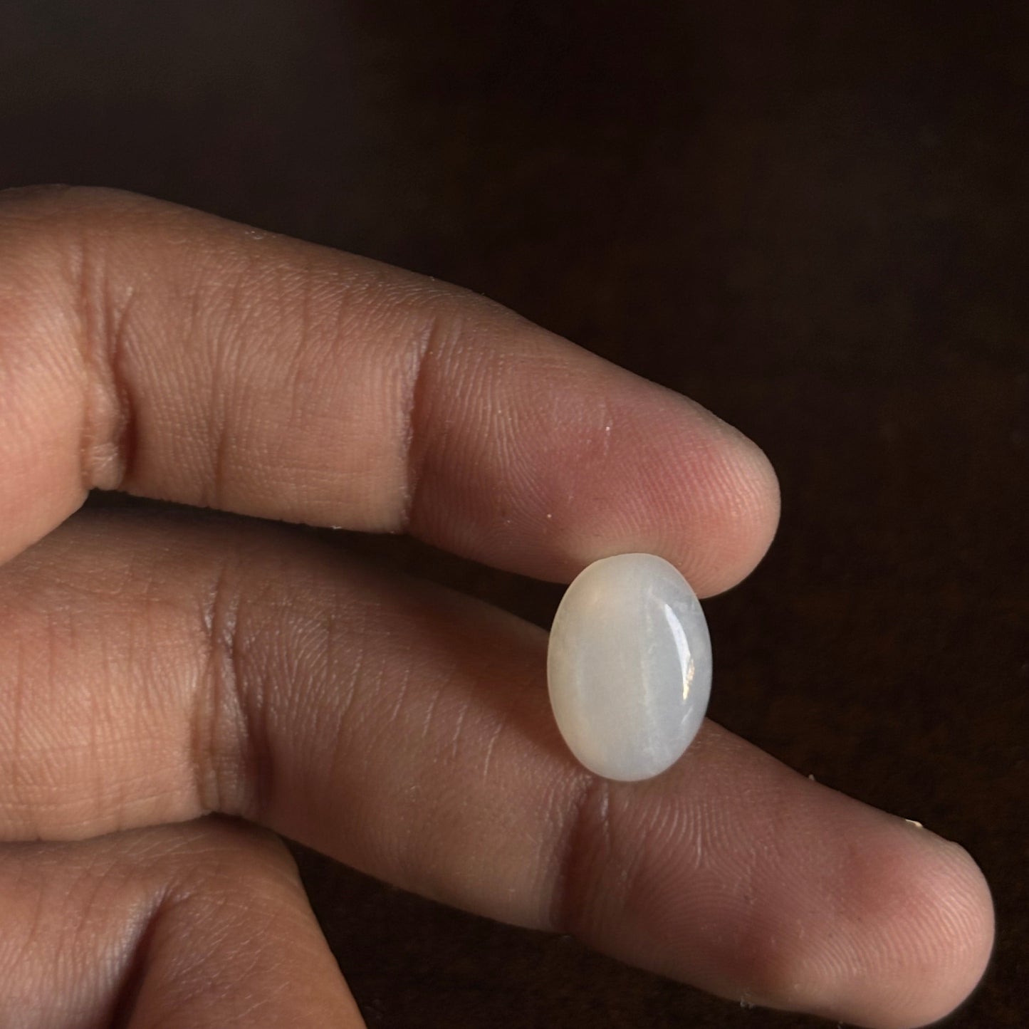 Natural Moonstone Oval Cut 6.10 Ct Gemstone (Certified)