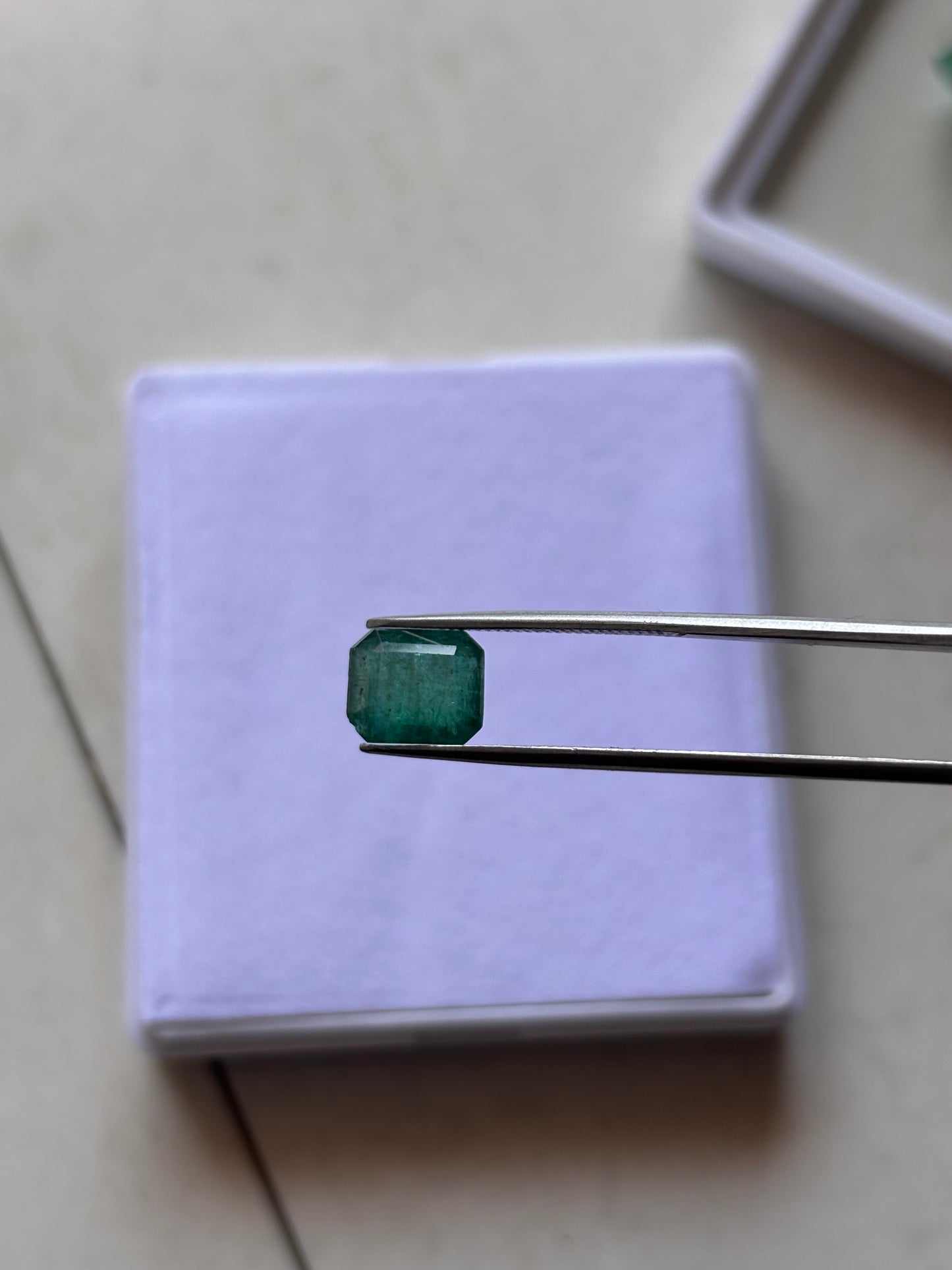 Natural Emerald Square Shape 3.5 Ct (14x13) Gemstone