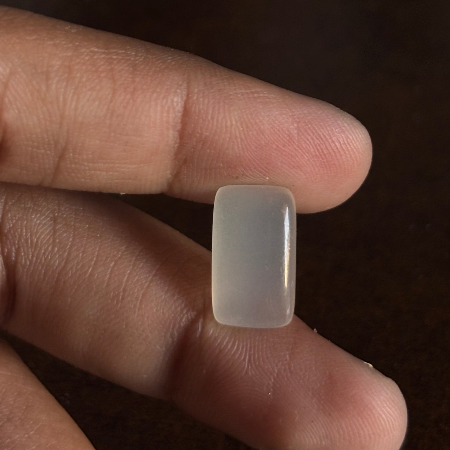 Natural Moonstone Emerald Cut 5 Ct Gemstone (Certified)