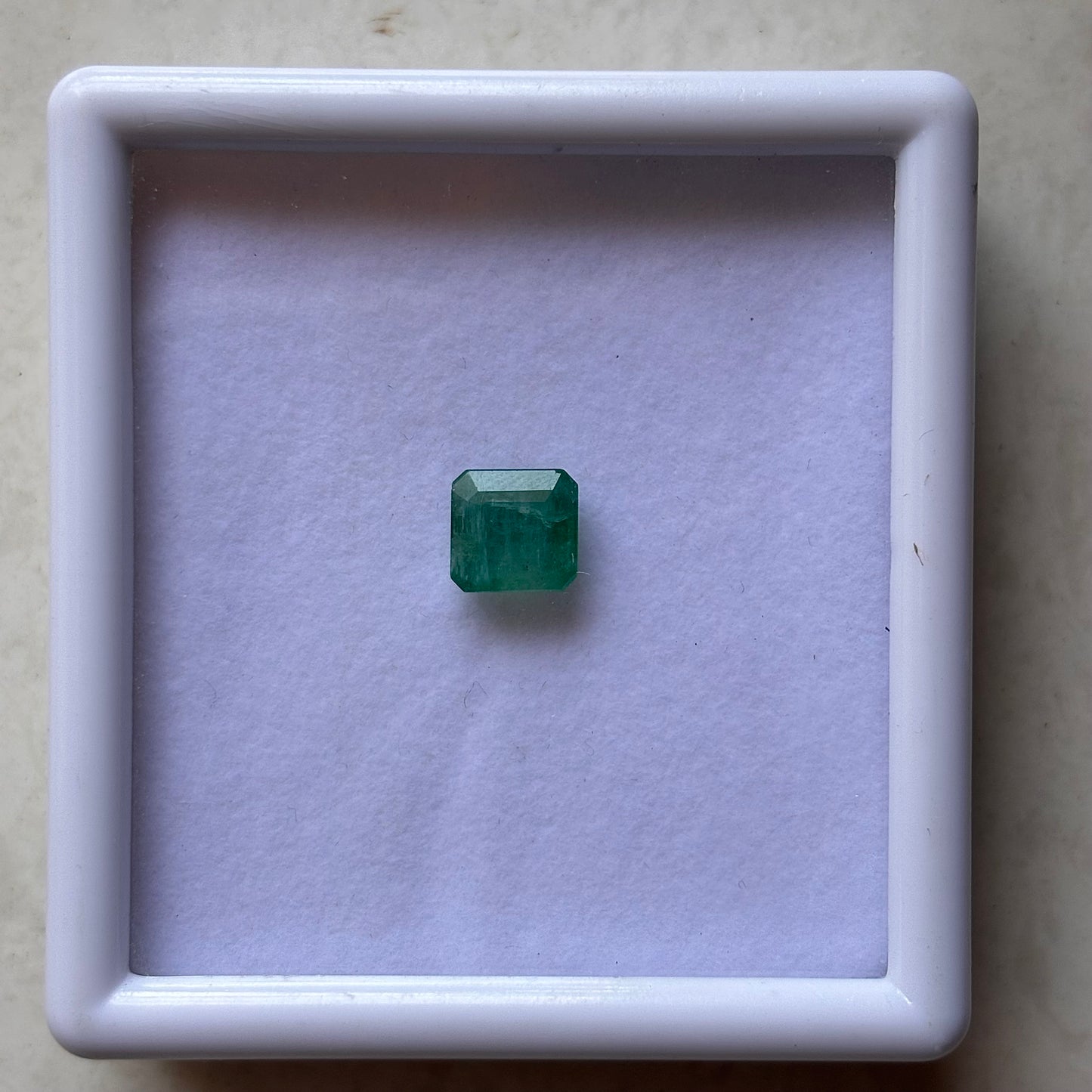Natural AAA Emerald Square Shape 3.3 Ct (8x8) Gemstone