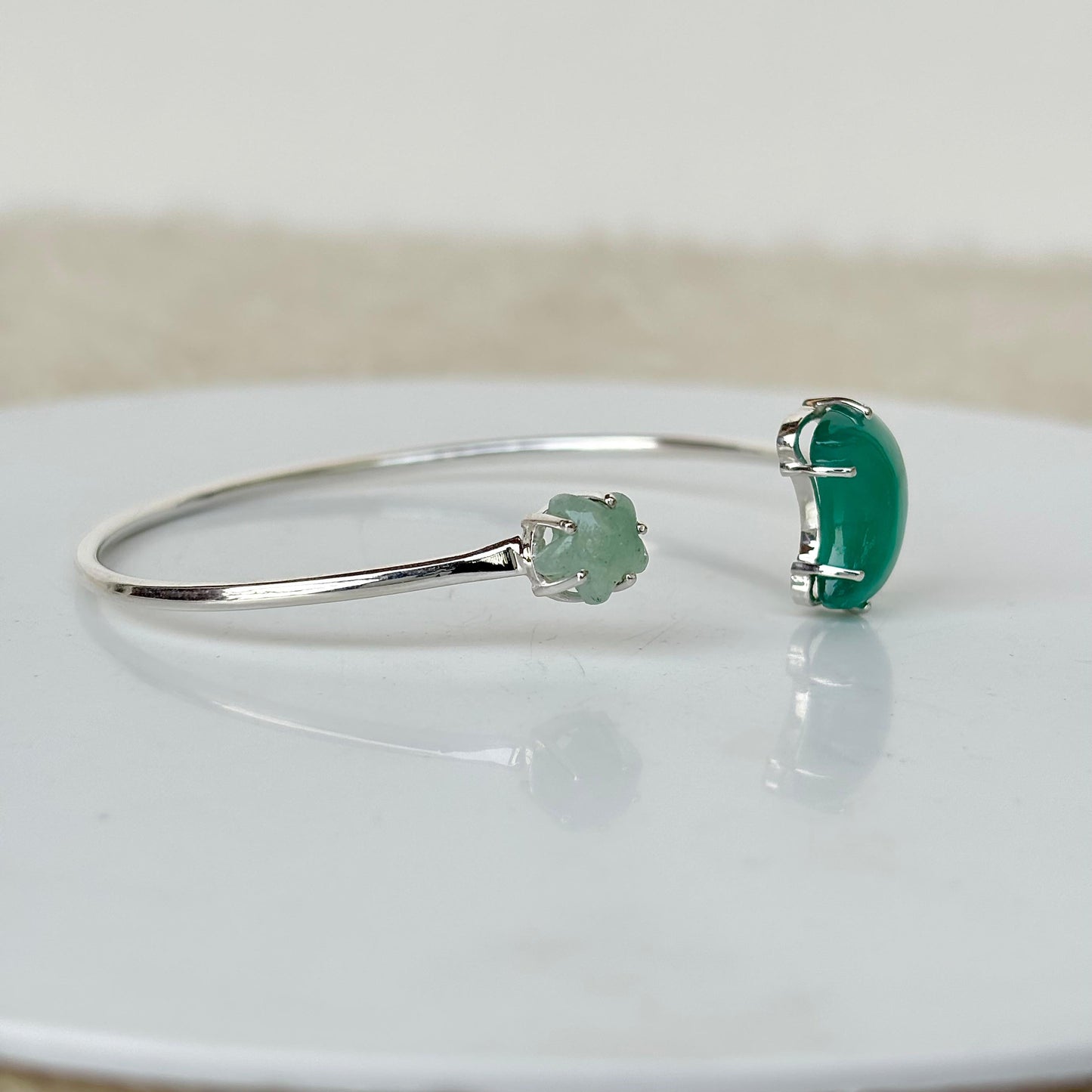 925 sterling silver moon and star bracelet – handcrafted celestial charm jewelry