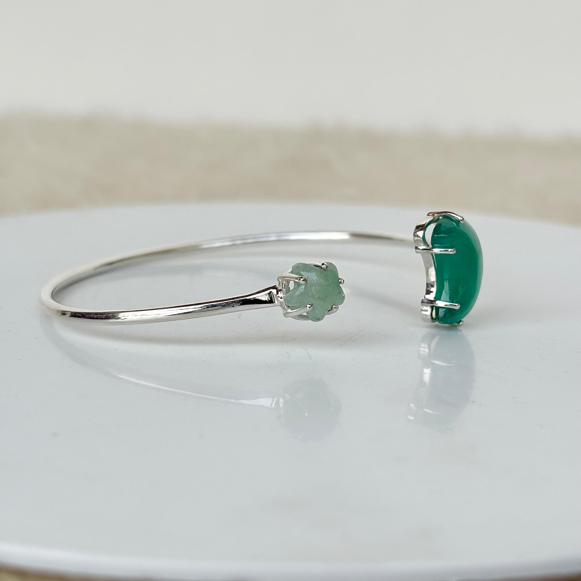 925 sterling silver moon and star bracelet – handcrafted celestial charm jewelry