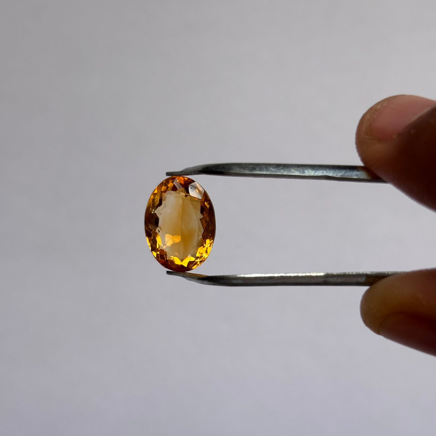 Natural Citrine Oval Shape 5.35 Ct Gemstone (Certified)