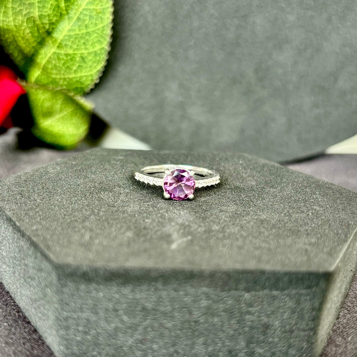 Twilight Aura - The Natural Amethyst Radiance Ring