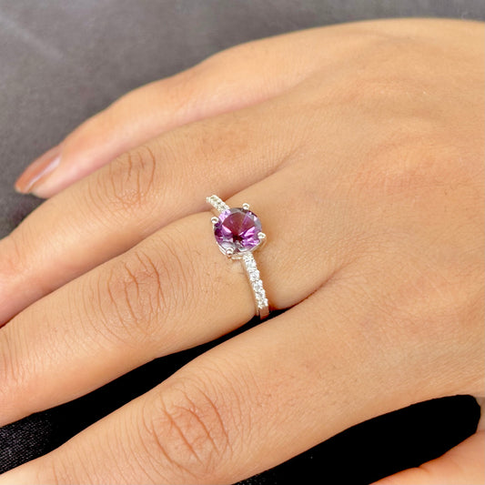 Twilight Aura - The Natural Amethyst Radiance Ring