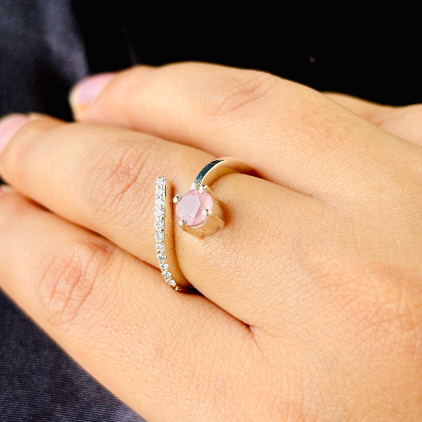 Blush of Love: A Rose Quartz Masterpiece