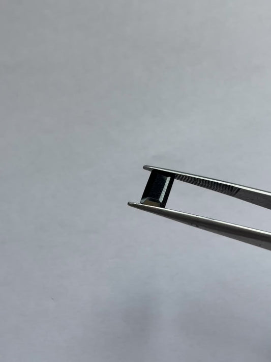 Natural Black Emerald Cut 2.35 Ct Tourmaline (Certified)
